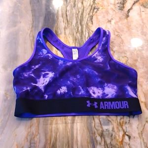 Under Armour Purple Bra top, size Medium